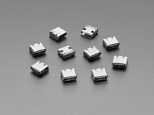 Pack of 10 USB Type C SMT / THM Jack Connectors