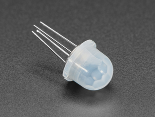 Angled image of a Mini Basic PIR Sensor. 