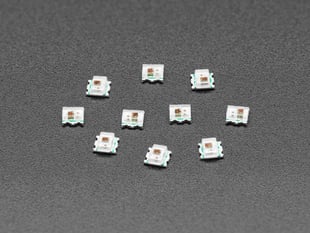 10-pack of NeoPixel Nano 2020 RGB LEDs