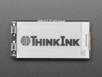 E-Ink bonnet with ThinkINK logo displayed