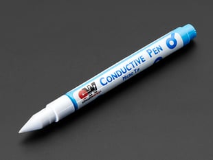 open Conductive Silver Ink Pen with Micro Tip
