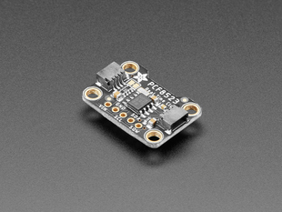 Angled shot of PCF8523 Real Time Clock Breakout Board.