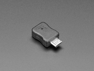 Angled shot of micro-USB dummy plug.