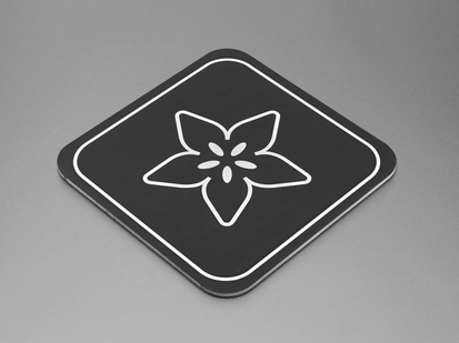 Adafruit PCB Coaster in Aluminum