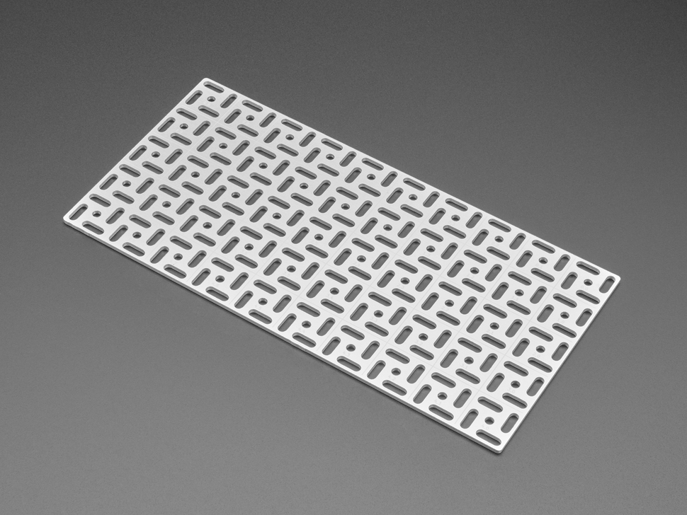 Aluminum Mounting Grid for 0.1" Spacing