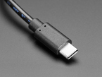  USB C end of the cable 