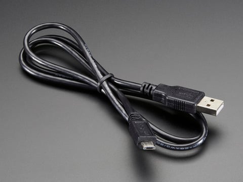 USB cable - USB A to Micro-B - 3 foot long