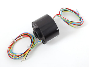 Toroid Slip Ring with 6 wires coming out of each side
