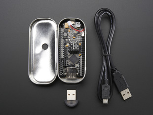 IOIO Mint Portable Android Development Kit in mint tin, with BLE adapter and USB cable