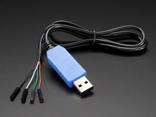 USB to TTL Serial Cable With Type A plug and 4 wire sockets