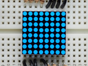 Miniature 8x8 Blue Led Matrix.